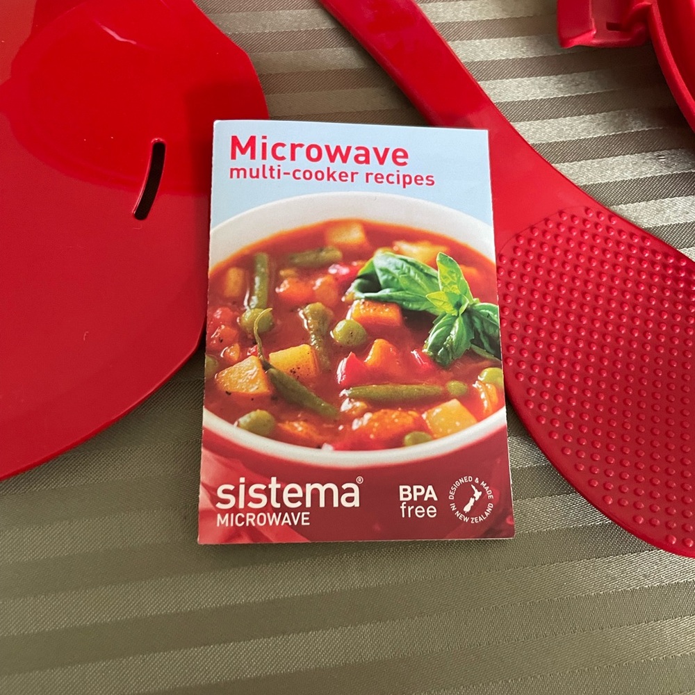 stem Red Microwave Multi-Cooker Lid Set - Picture 3 of 10